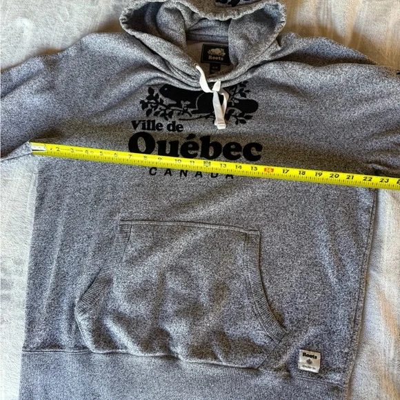 Roots Gray Ville de Québec Hoodie - Picture 3 of 4